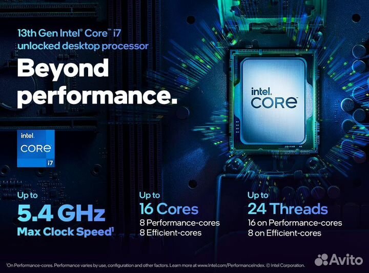 Процессор Intel Core i7 13700K BOX