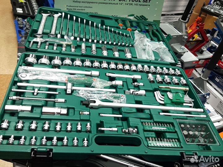 Jonnesway набор инструментов 142 предмета