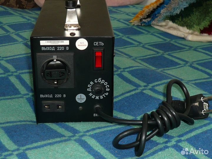 Понижающий трансформатор 220 - 100 в. 300 ва