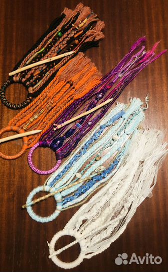 Заколка для дредов и кос«ловец снов»