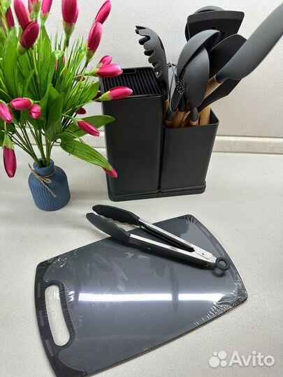 Набор кухонных принадлежностей с ножами Новые