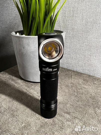 Налобный фонарь sofirn sp40 с аккумулятором