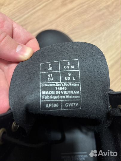 Dr martens ботинки мужские