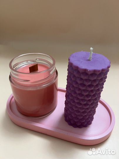 Ароматические свечи ручной работы