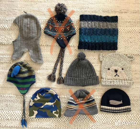 Шапки и снуд Kivat, J.Crew, Zara, RiverIsland