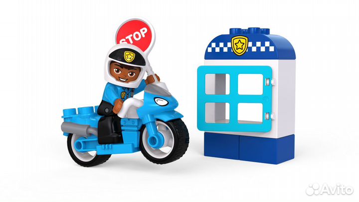 Lego duplo Town 10900 Полицейский мотоцикл