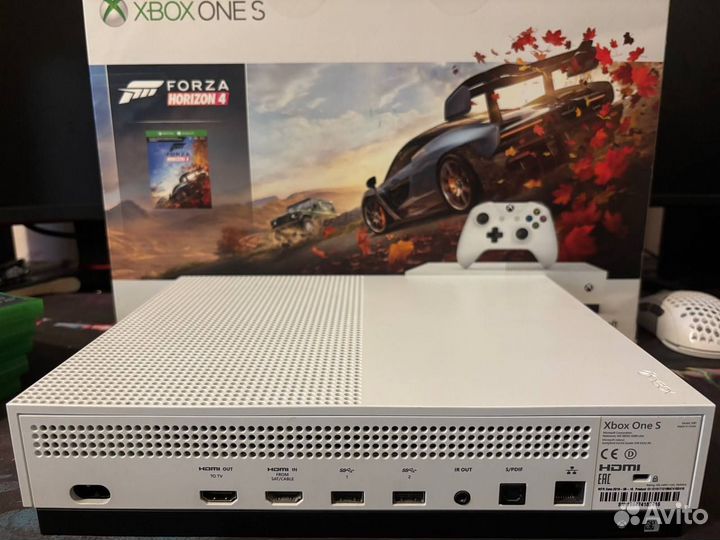 Xbox one s 1tb c играми