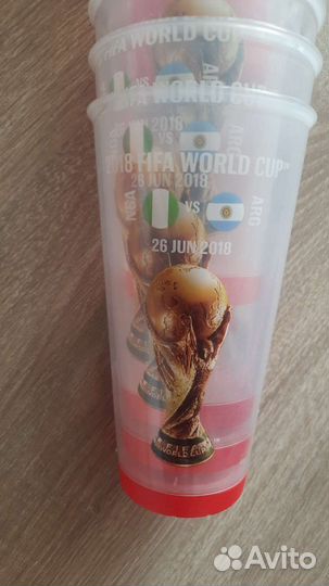 Стаканы с Чемпионат Мира 2018