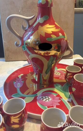 Сервиз для напитков Дулево 15 предметов