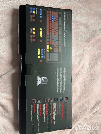 Игровая механическая клавиатура bloody,мышка