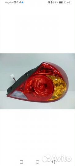Задний правый фонарь Киа спектра