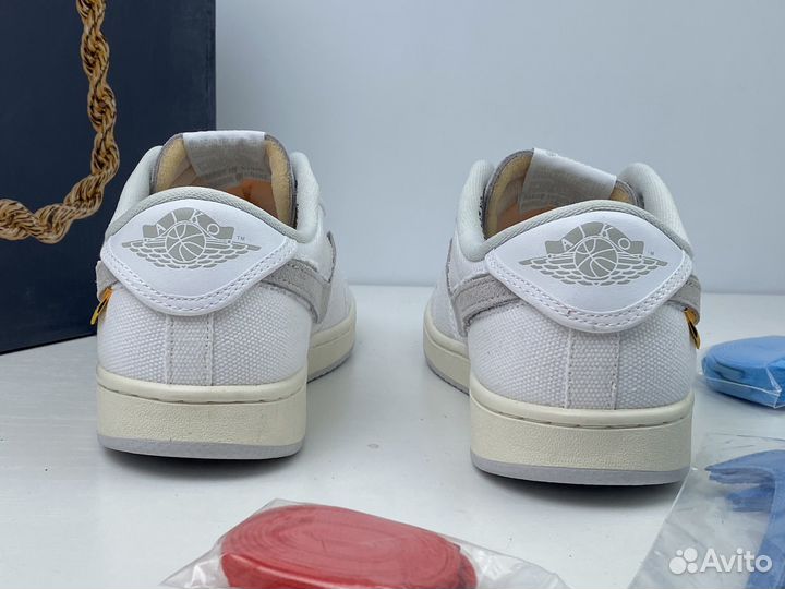 Union LA X Air Jordan 1 KO Low White Neutral Grey