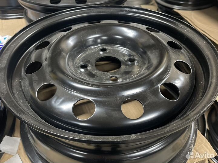Диски штампованные r15 на киа рио хундай солярис