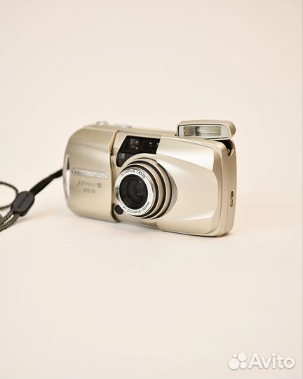 Компактный фотоаппарат olympus mju iii wide 100
