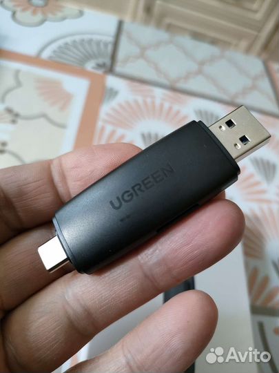 Картридер ugreen