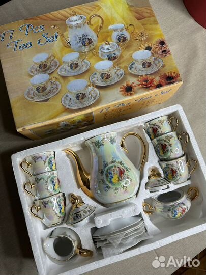 Чайный сервиз.Чехия мадонна