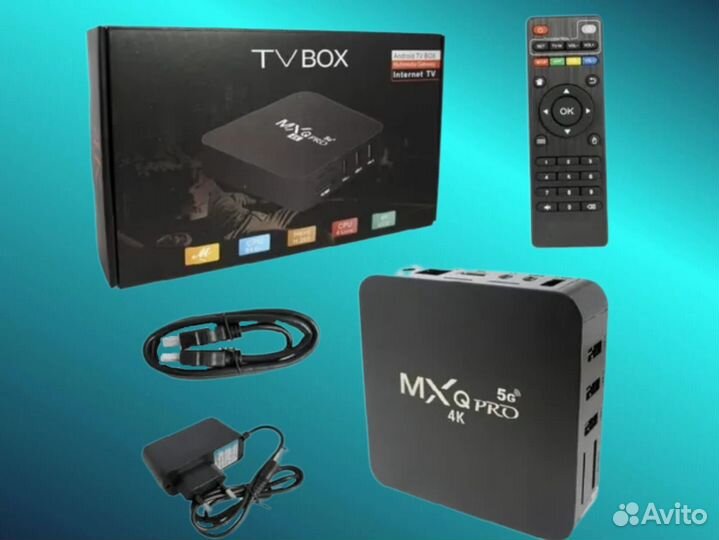 Приставка SMART TV Box MXQ PRO 4K Android