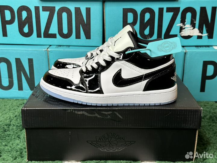 Nike Air Jordan 1 Low Concord (Poizon Оригинал)