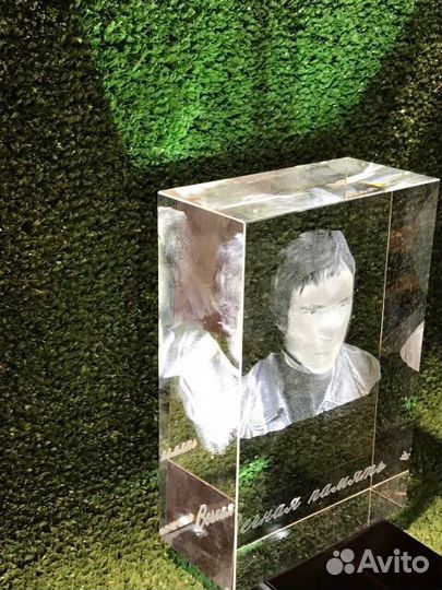 Стеклянные кубы для 3D Фото в кубе