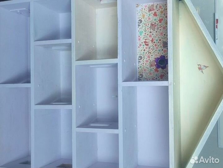 Большой кукольный домик деревянный