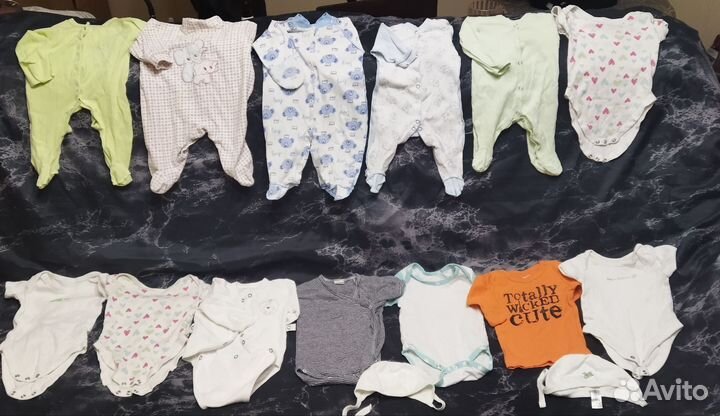 Пакет вещей 0-3 месяца