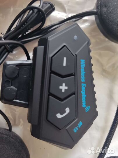 Bluetooth гарнитура для шлема