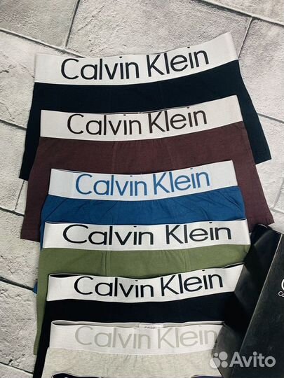 Трусы мужские классические calvin klein