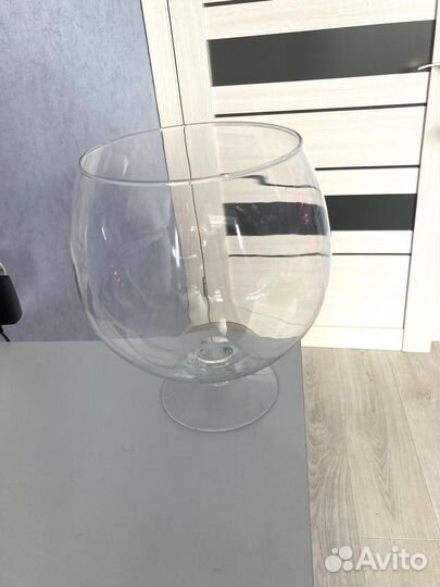 Большой бокал ваза 5литров