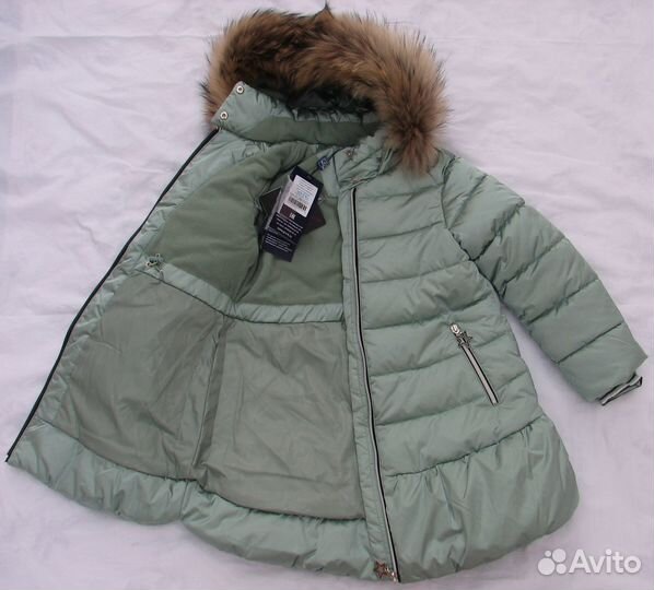 Новое зимнее теплое до -30 пальто бренд