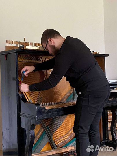 Настройка, регулировка и ремонт пианино и роялей