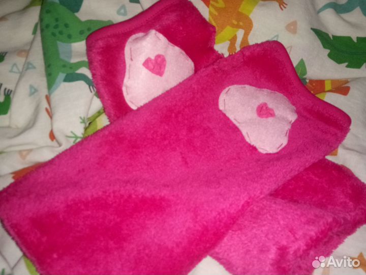 Митенки лапки (моя первая работа)