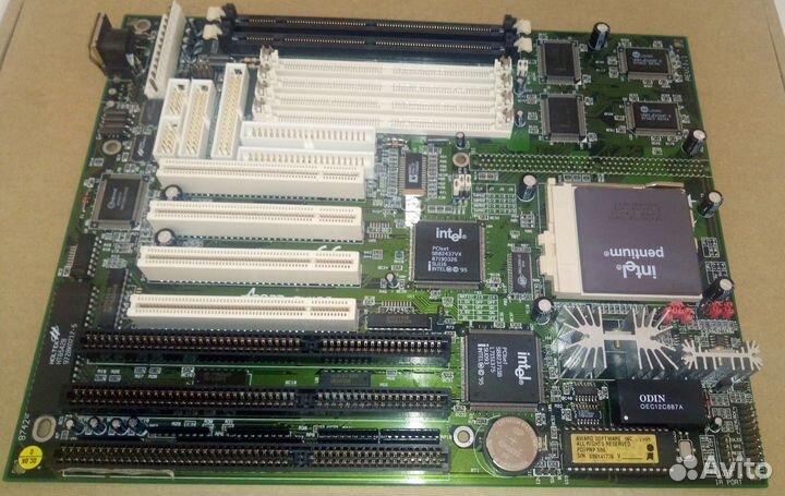 Ретро комплект Acorp 5VX32 + Pentium 150 MHz