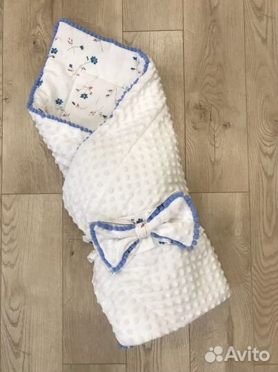 Плед конверт на выписку