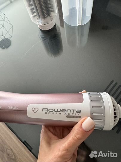 Фен щетка вращающаяся rowenta