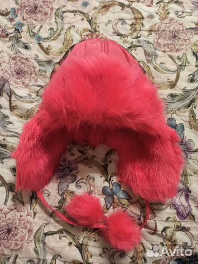 Шапка детская зимняя размер 48-50