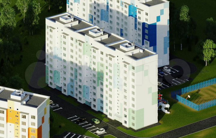 2-к. квартира, 61,7 м², 8/10 эт.