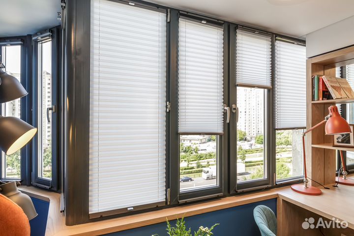 Шторы гофре / плиссе