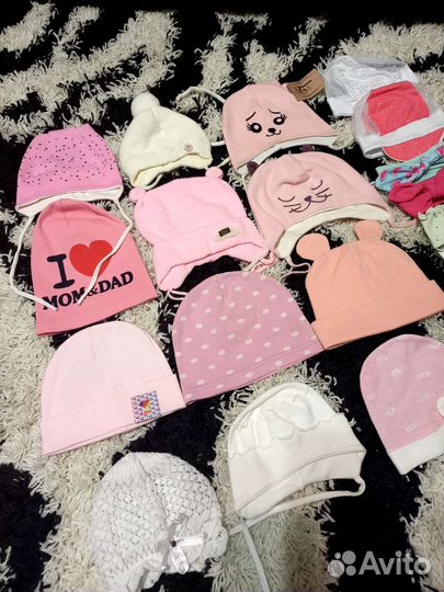 Шапочки, кепочки, повязки