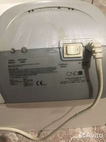 Cnd brisa uv lamp 08001 лампа для гель-лака