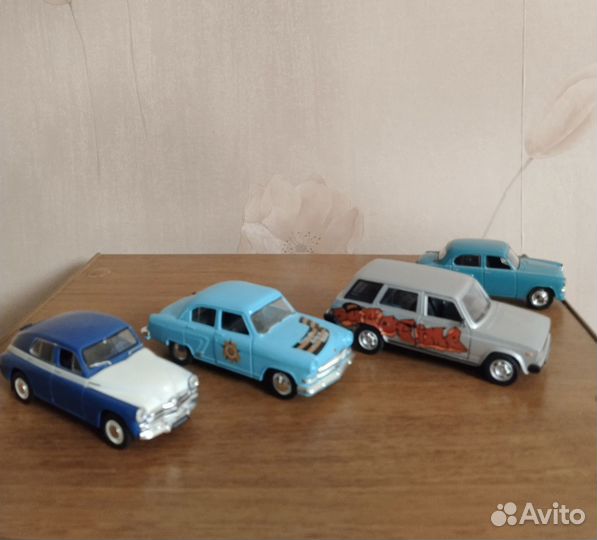 Модели машин Автолегенды СССР 1/43