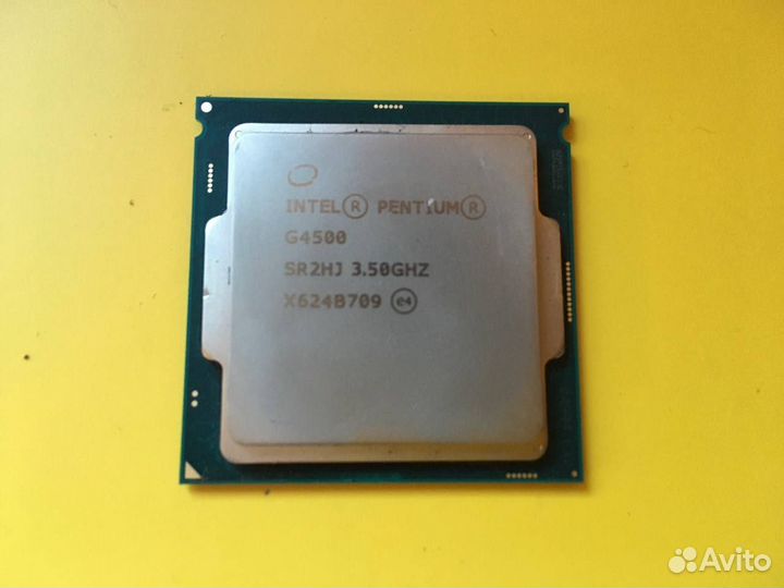 Процессор Intel Pentium G4500