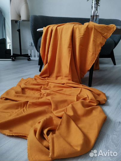 Ткань лён с вискозой 3,3 м отрез