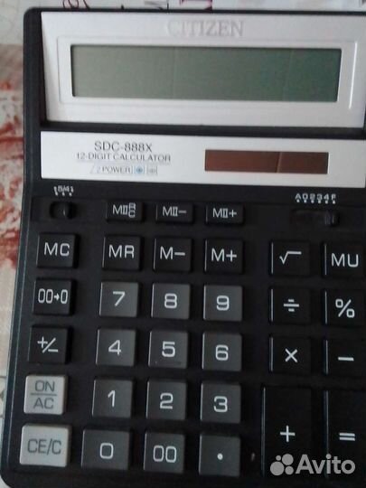 Калькулятор настольный