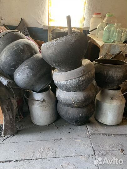 Чугунок СССР с крышкой