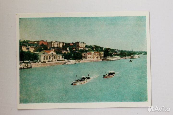 Юг СССР, курорты советские открытки 50-60 года