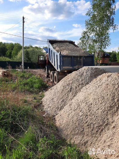 Песок щебень доставка