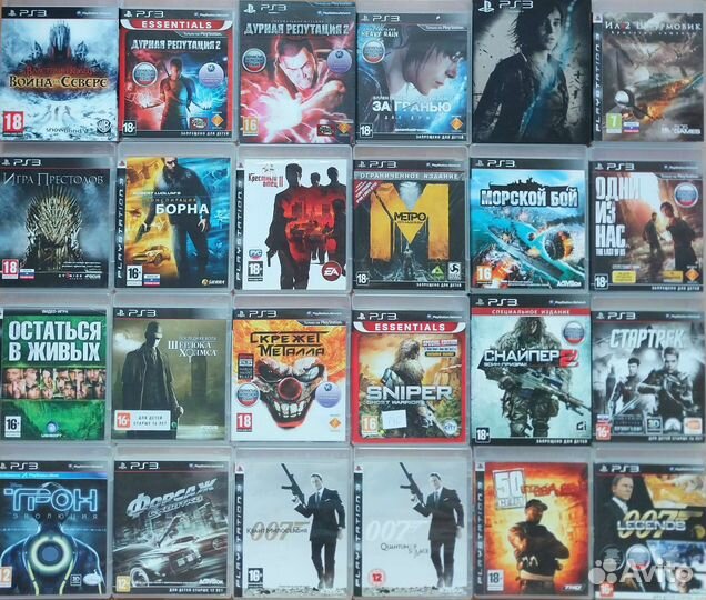 Игры ps3 A-G Playstation 3 диски ps3 пс3