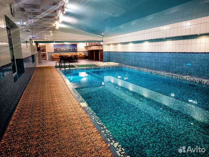 Сауна с бассейном