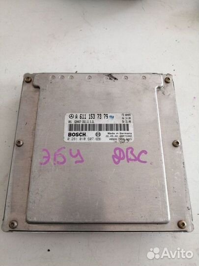 Блок управления двигателем Mercedes-Benz C220 W203