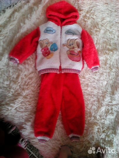 Тепленький костюмчик 1-2 года